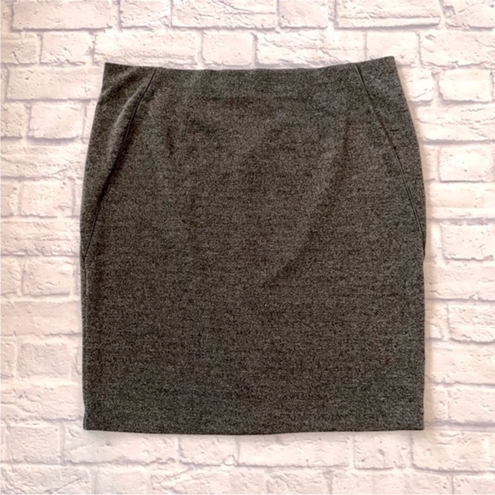 Lane Bryant Gray Tweed Pencil Skirt - Plus Size 22